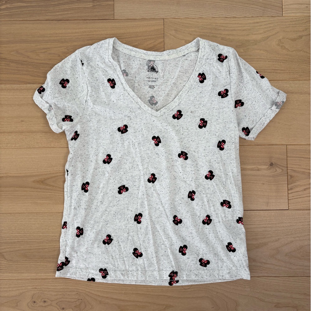 Minnie Mouse Gray Disney T-Shirt